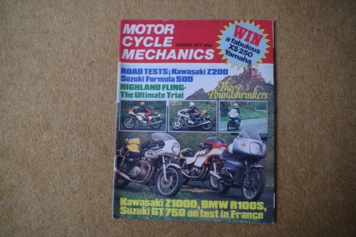 Motor cycle mechanics august - mechanics,