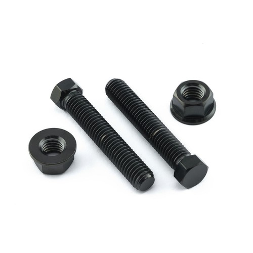 Titanium axle adjuster bolt - adjuster, &