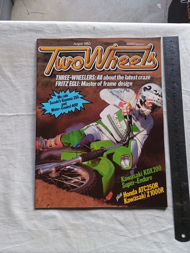 1983 kawasaki kdx200 z1000r - kdx200,