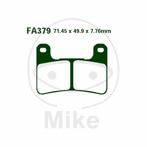 Pair brake pads ebc fa379hh - brake,