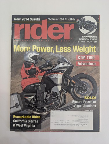 Rider magazine april 2014 - magazine,
