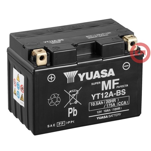 Yuasa yt12a 12v 10ah sealed - 10ah,