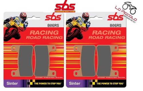 Front brake pads sbs 806 - pads, rs