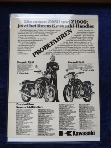 Kawasaki 1000 650 original - z, z