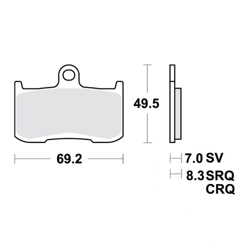 Crq trw carbon brake - crq,