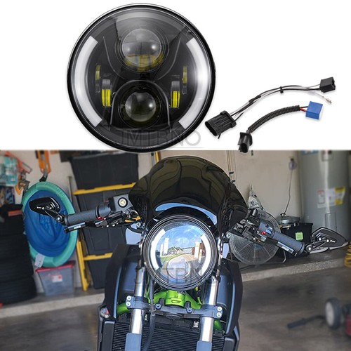 Led round headlight - led,